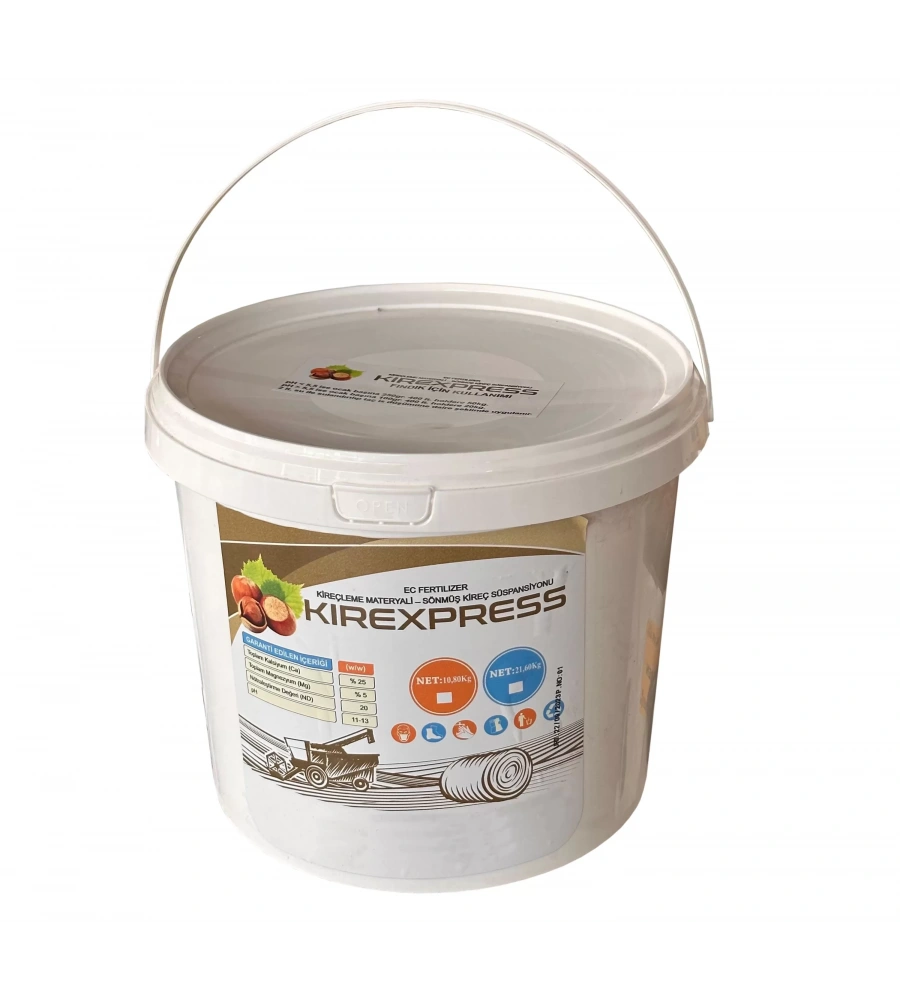 Kirexpress Sıvı Tarım Kireci 10Kg Sönmüş Kireç Süspansiyonu