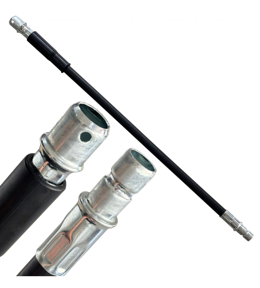 Knc 40 EUP Motorlu Tırpan Spiral Siyah Hortum Esnek Şaft Hortumu