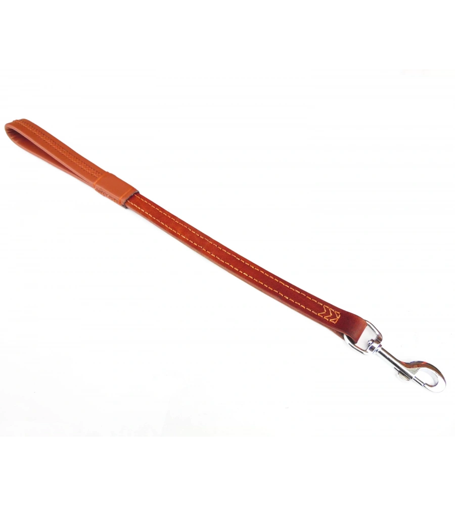 Köpek Deri Dikişli Uzatma Gezdirme Kayış Tasma 60Cm