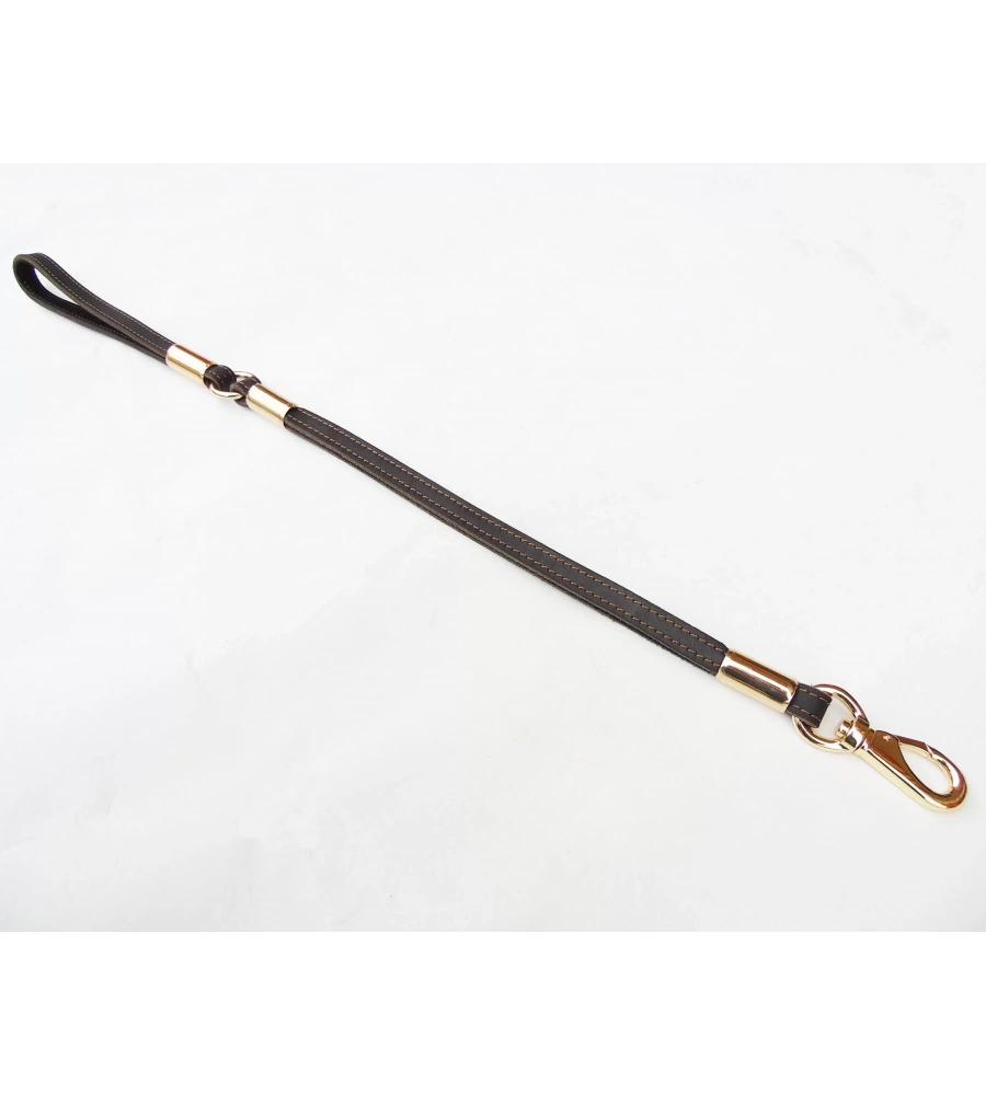 Köpek Kalın Deri Dikişli Uzatma Gezdirme Kayış Tasma 72Cm H069