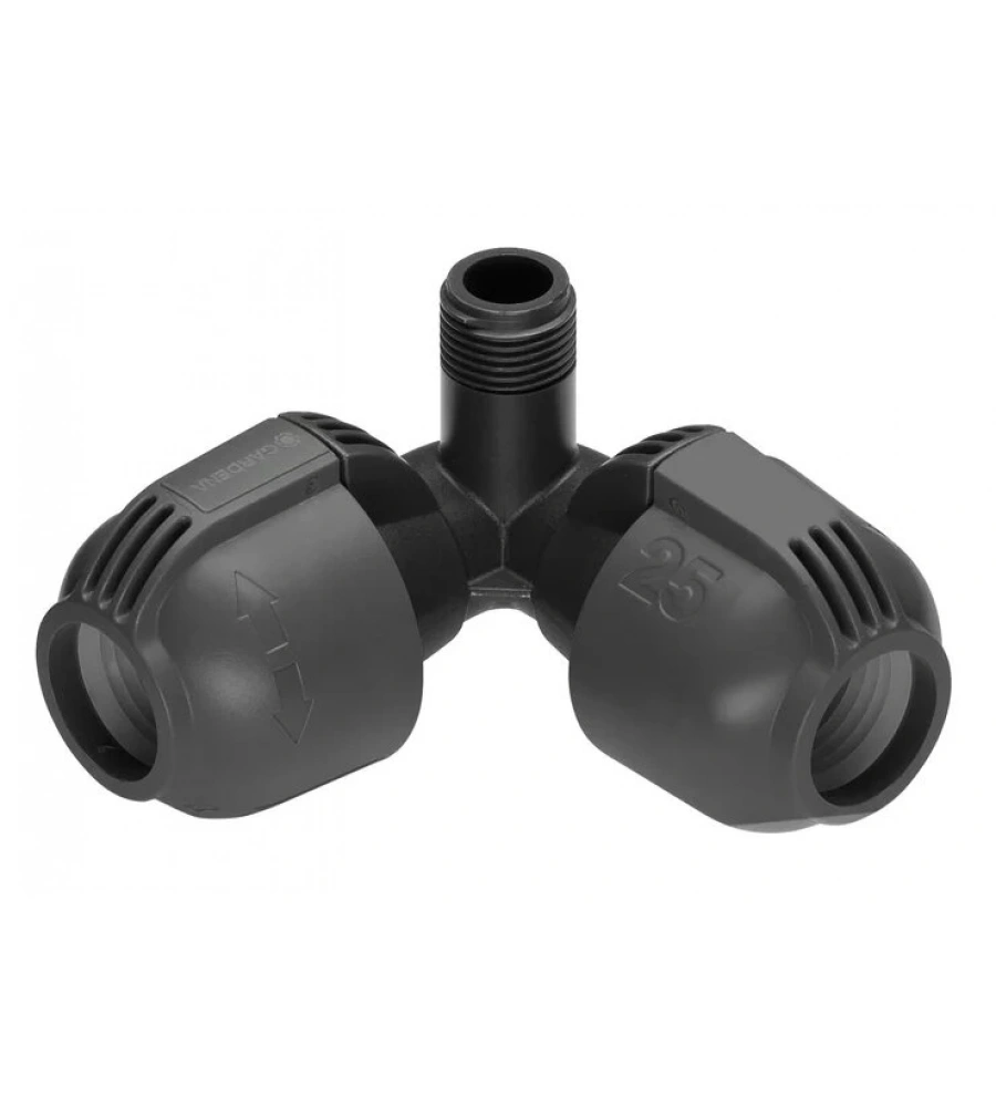 Köşe Parçası 25mm x 1/2 erkek diş