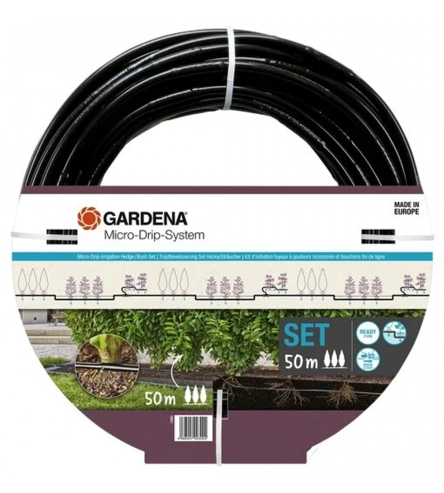 Mikro-Damlama Çit/Çalı Sulama Seti 50m