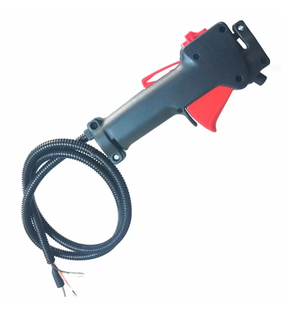 Motorlu Tırpan Tetik Kabze Grubu Gaz Teli Komple 26Mm