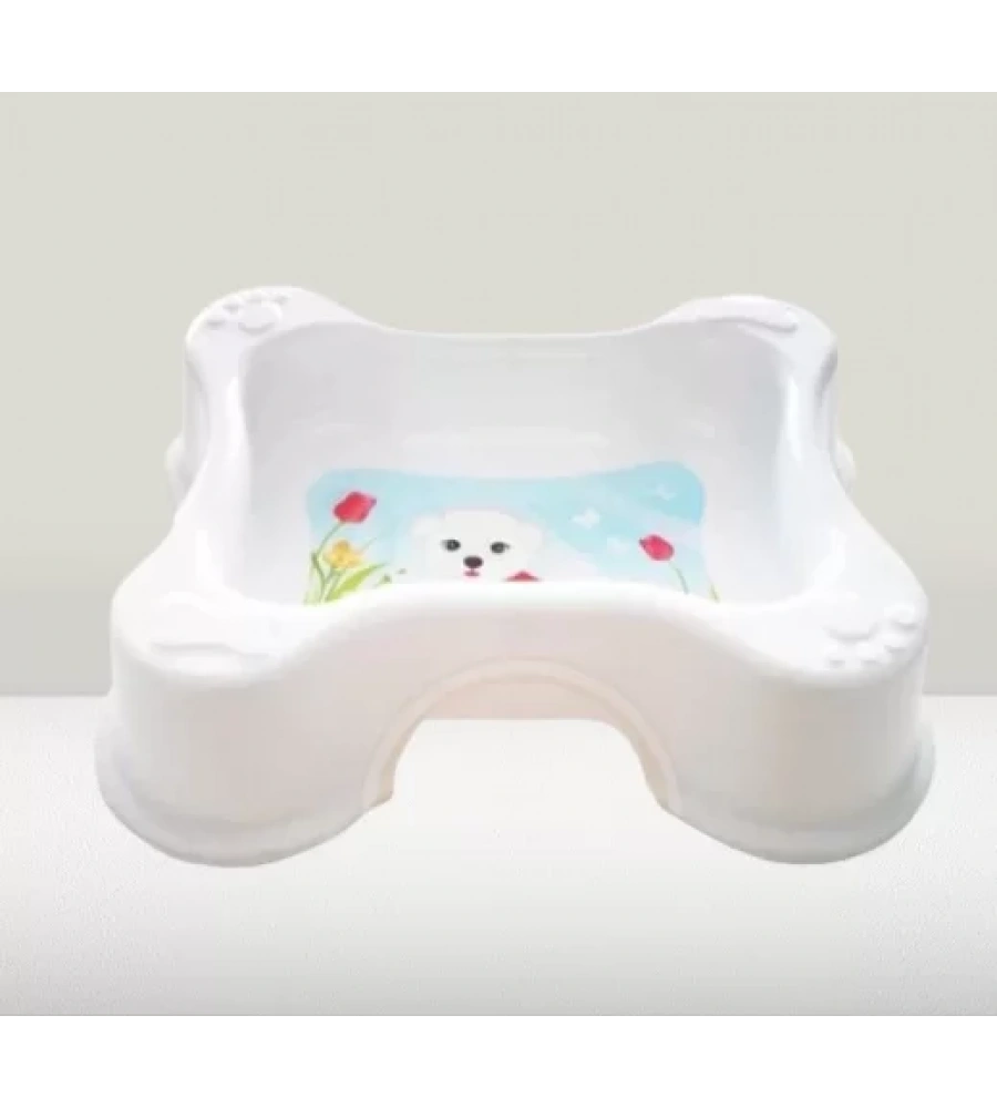 Pati Desenli Kedi Köpek Mama Su Kabı Hb1014