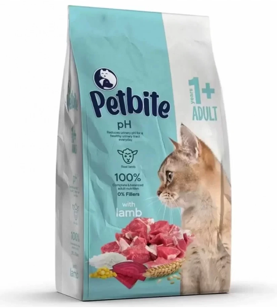 Petbite Yetişkin Kuzulu Kedi Maması 3 Kg