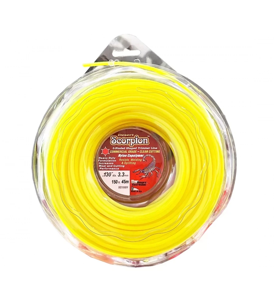 Scorpion Motorlu Tırpan Misinası 3.30Mm 45M 6 Köşe