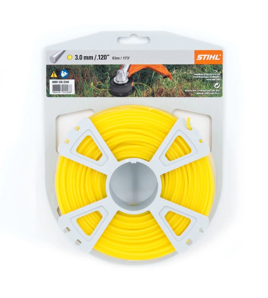 Stihl Motorlu Tırpan Misinası 3.00mm 53mt 4 Köşe