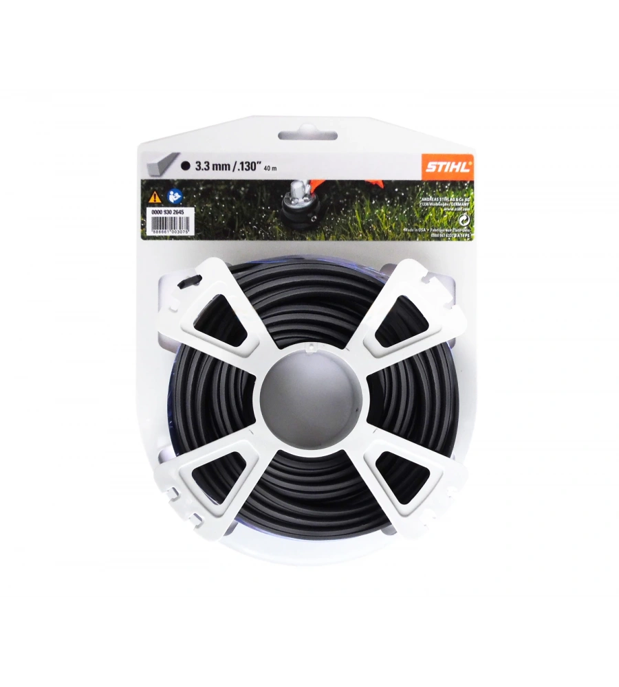 Stihl Motorlu Tırpan Misinası 3.30mm 38mt 4 Köşe