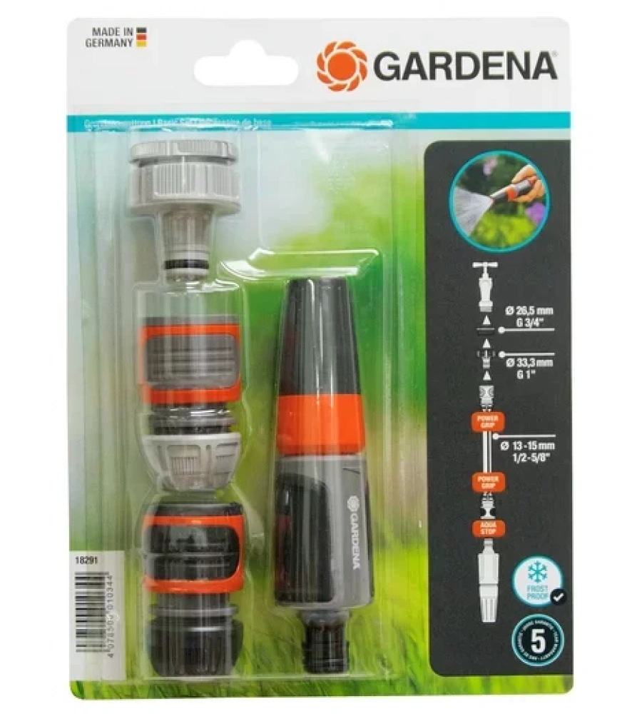 Gardena 18291-90 Temel Sulama Seti (18222, 18215, 18213, 18300)