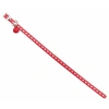Zilli Kedi Boyun Tasması Tokalı Simli Tasma Kırmızı Hrb-001
