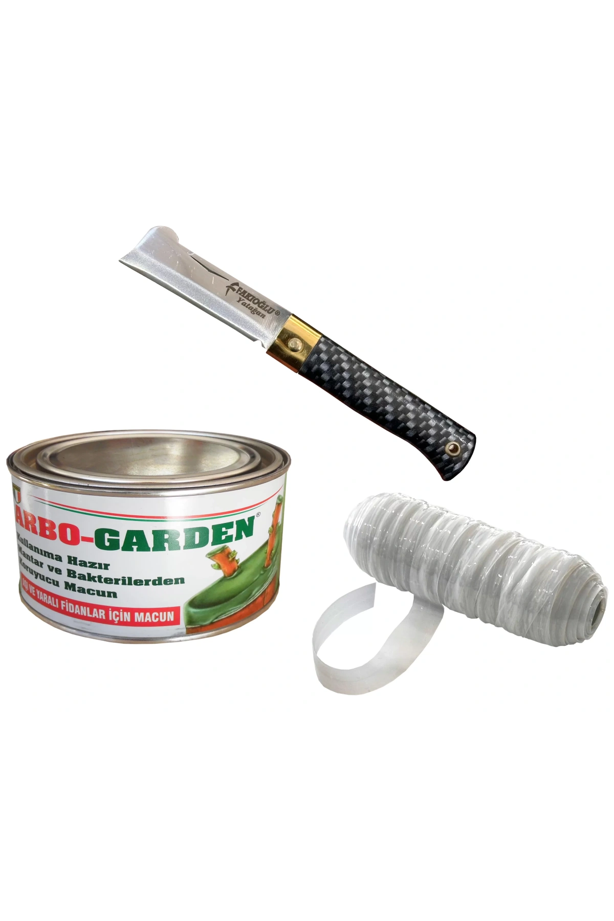 Ağaç Meyve Fide Aşılama Seti Aşı Çakısı + Aşı Macunu + Aşı Bağı