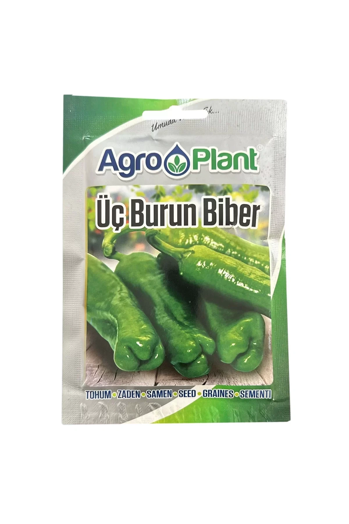 Agroplant Üç Burun Biber Tohumu 25Gr Paket