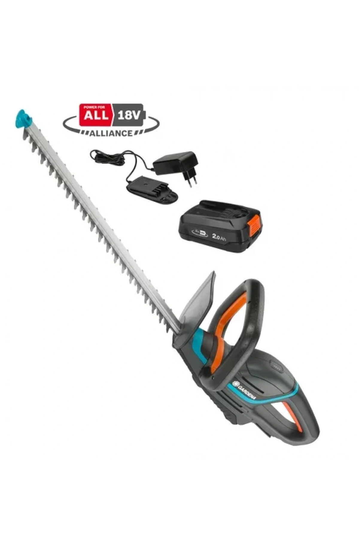 Akülü Çit Budama Makinesi ComfortCut 50/18V P4A Kullanıma Hazır Set