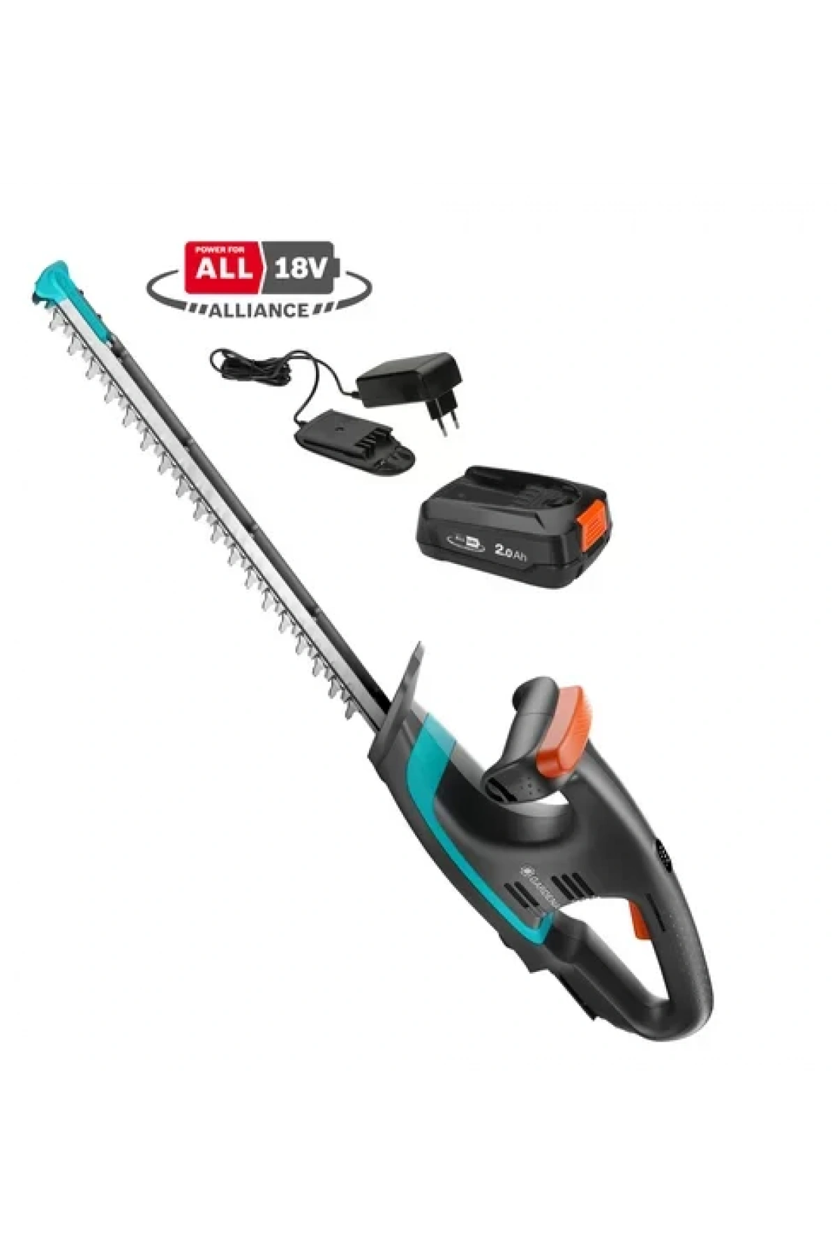 Gardena 14733-20 Akülü Çit Budama Makinesi Easy Cut 40/18V P4A Set