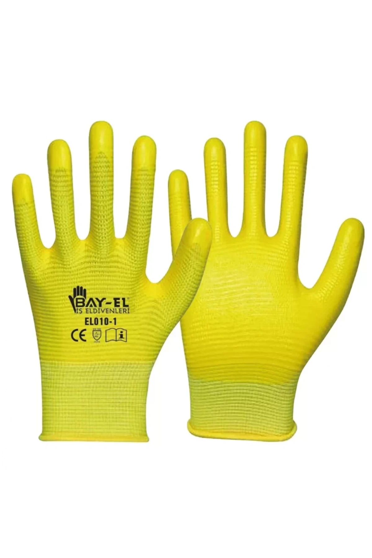 Bay-El Zebra Sarı Eldiven El006 10 Numara