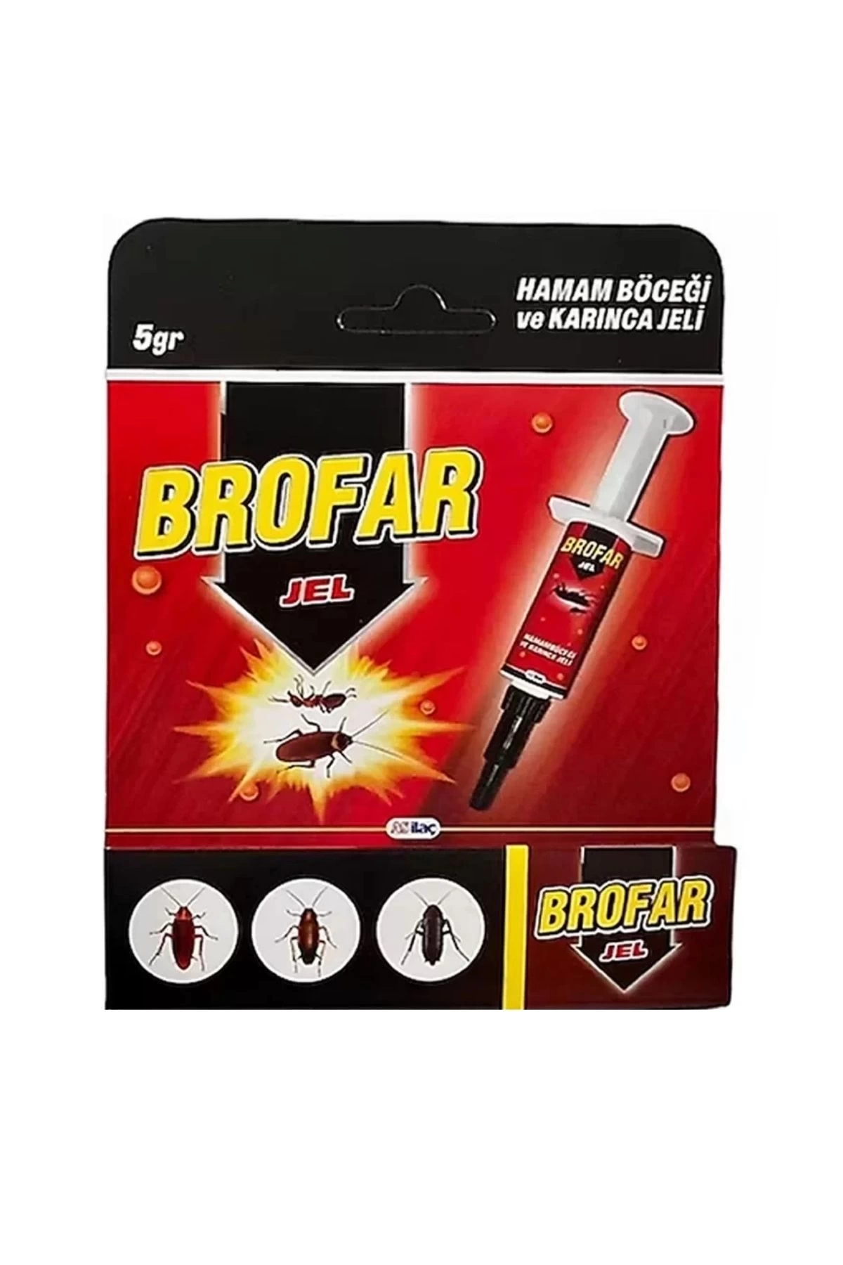 Brofar Hamamböceği Ve Karınca Jeli 5Gr