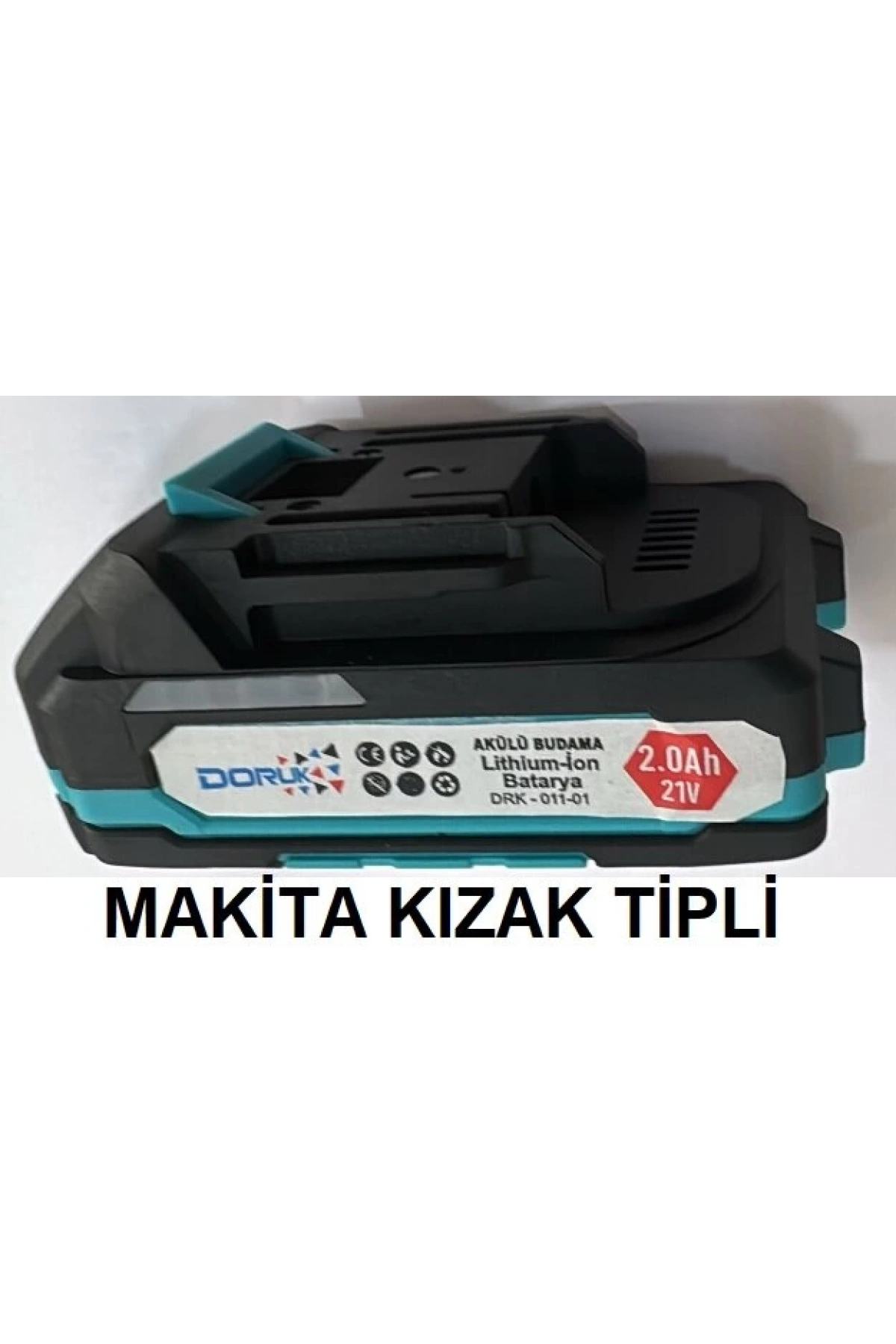 DORUK AKÜ 21 V 2 Ah YEDEK BATARYA ( MAKİTA TİP)