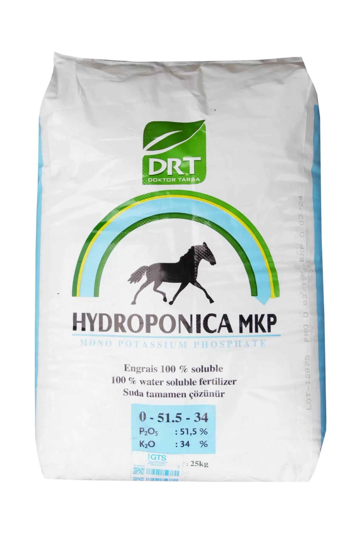 Dr Tarsa Hydroponica Mkp Gübre 25kg Mono Potasyum Fosfat