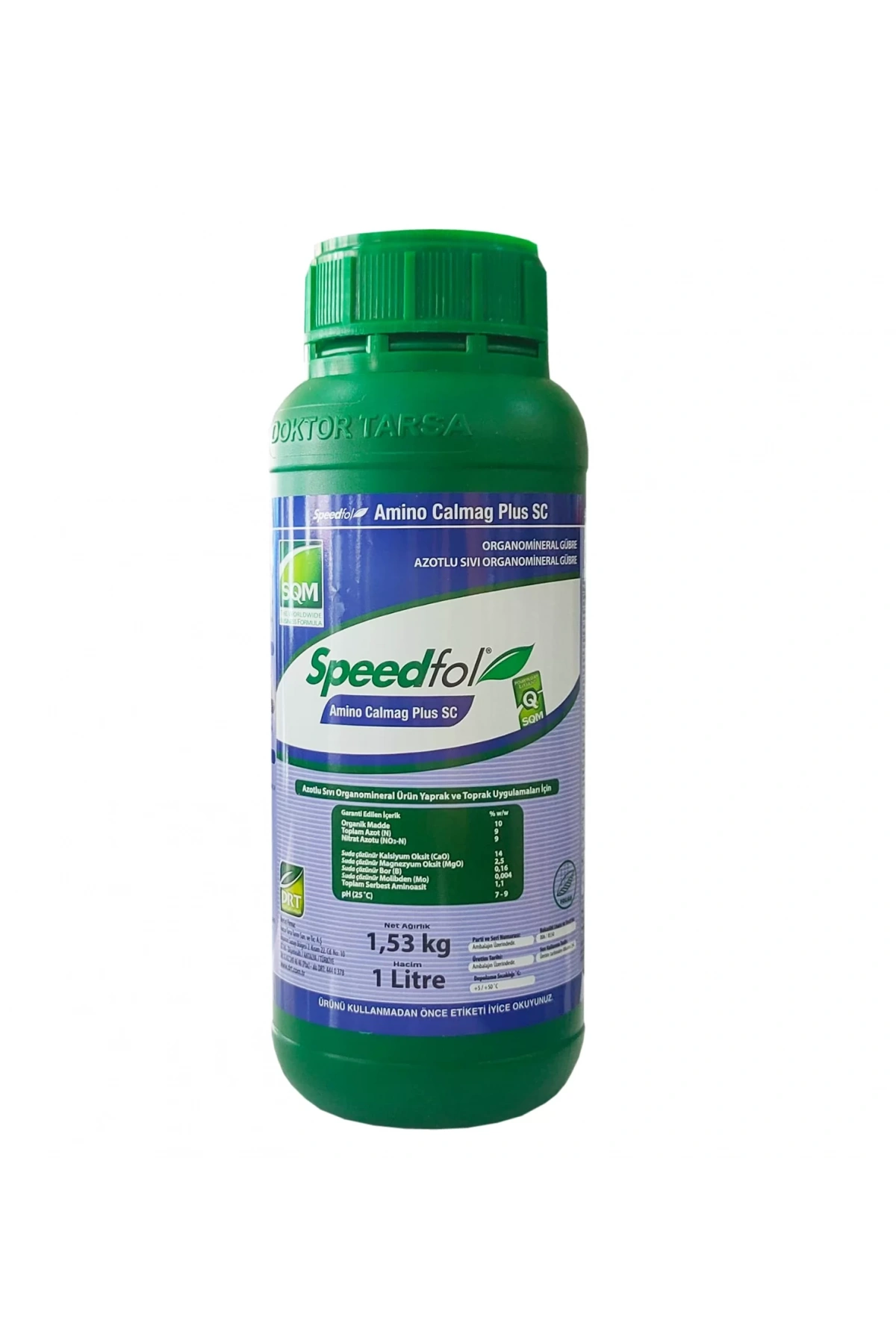 Dr Tarsa Speedfol Amino Calmag Plus Sc 1Lt Azotlu Sıvı Organomineral Gübre