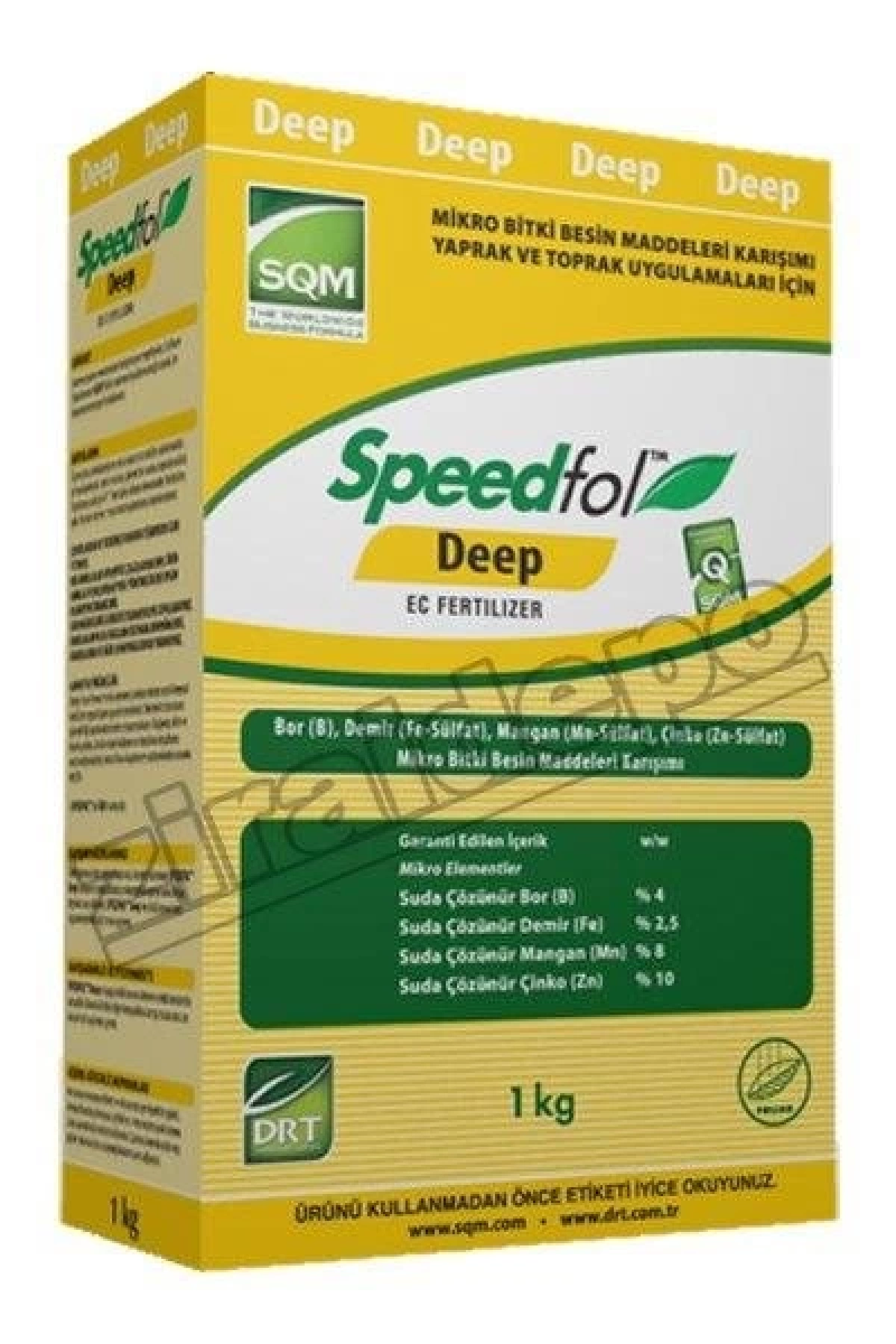 Dr Tarsa Speedfol Deep 1kg Mikro Bitki Besin Maddeleri Karışımı Gübre