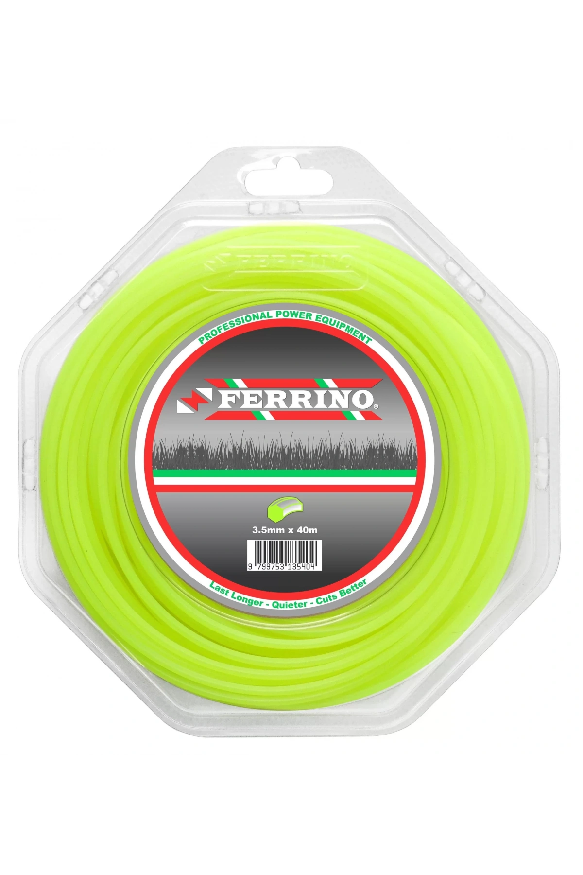 Ferrino 6 Köşe 3.50Mm Yeşil Motorlu Tırpan Misinası 40 m