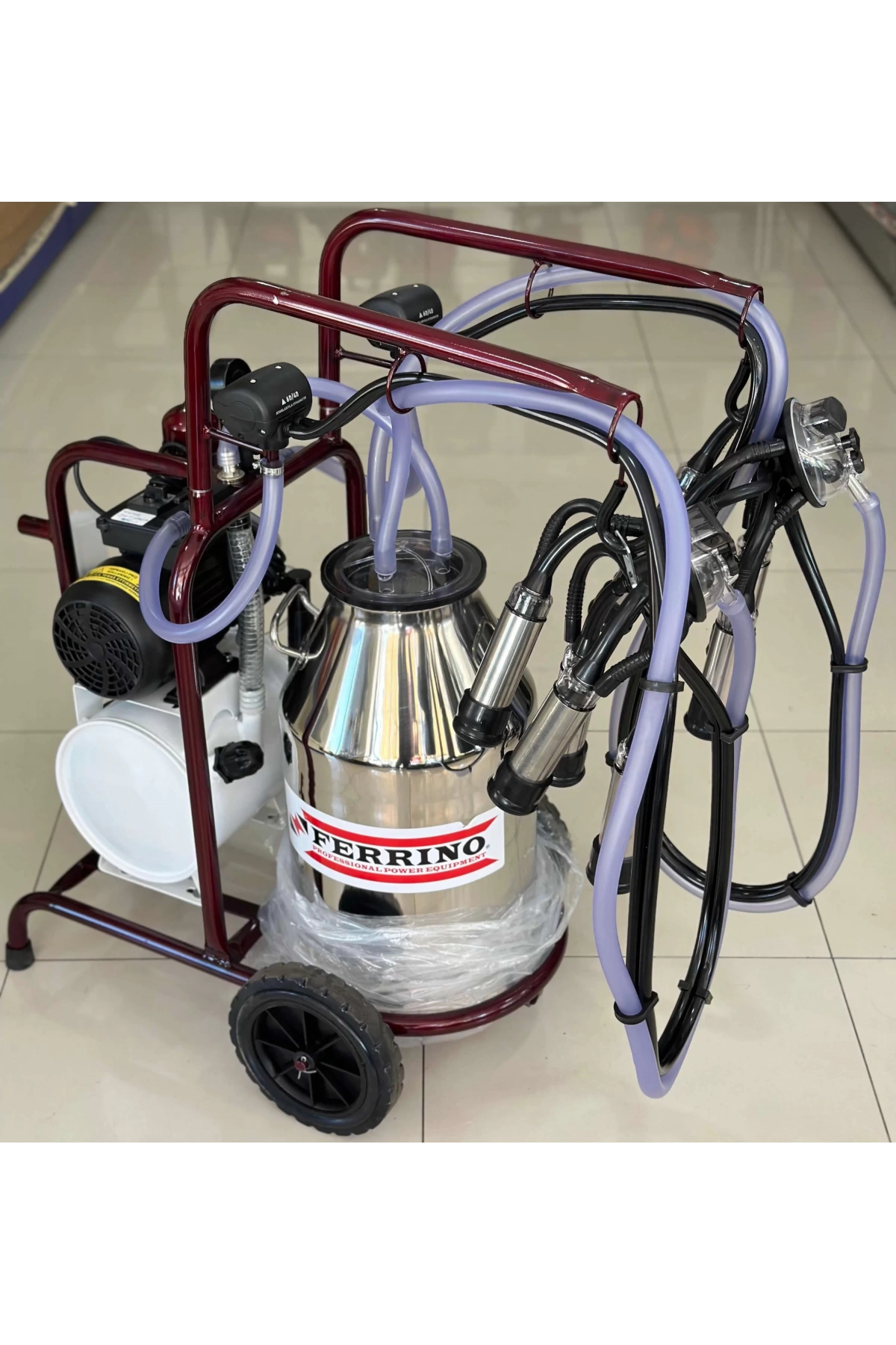 Ferrino Çift Sağım Yağlı Viking Paslanmaz Güğüm 40lt