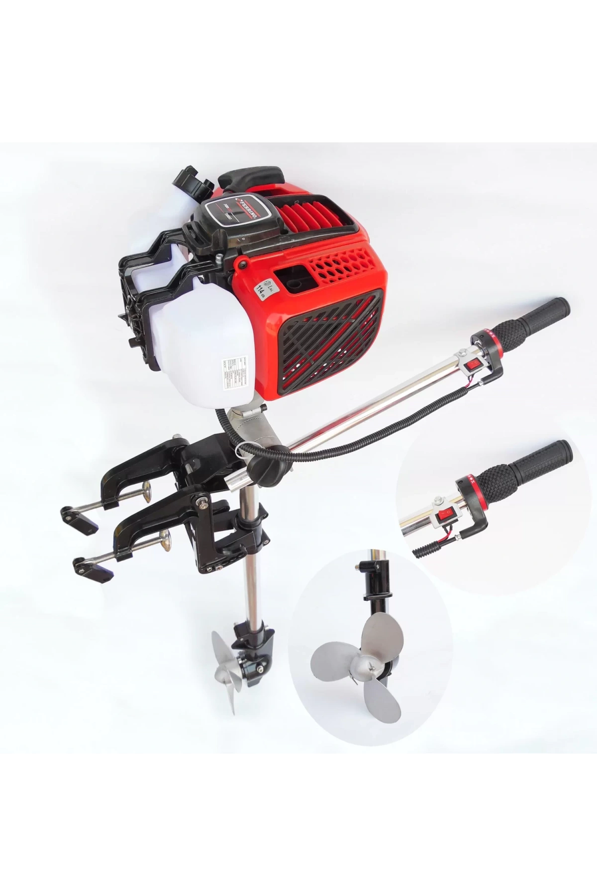 Ferrino Kayık Tekne Sandal Aparatı 2.6hp Marşlı Motorlu 2 Zamanlı