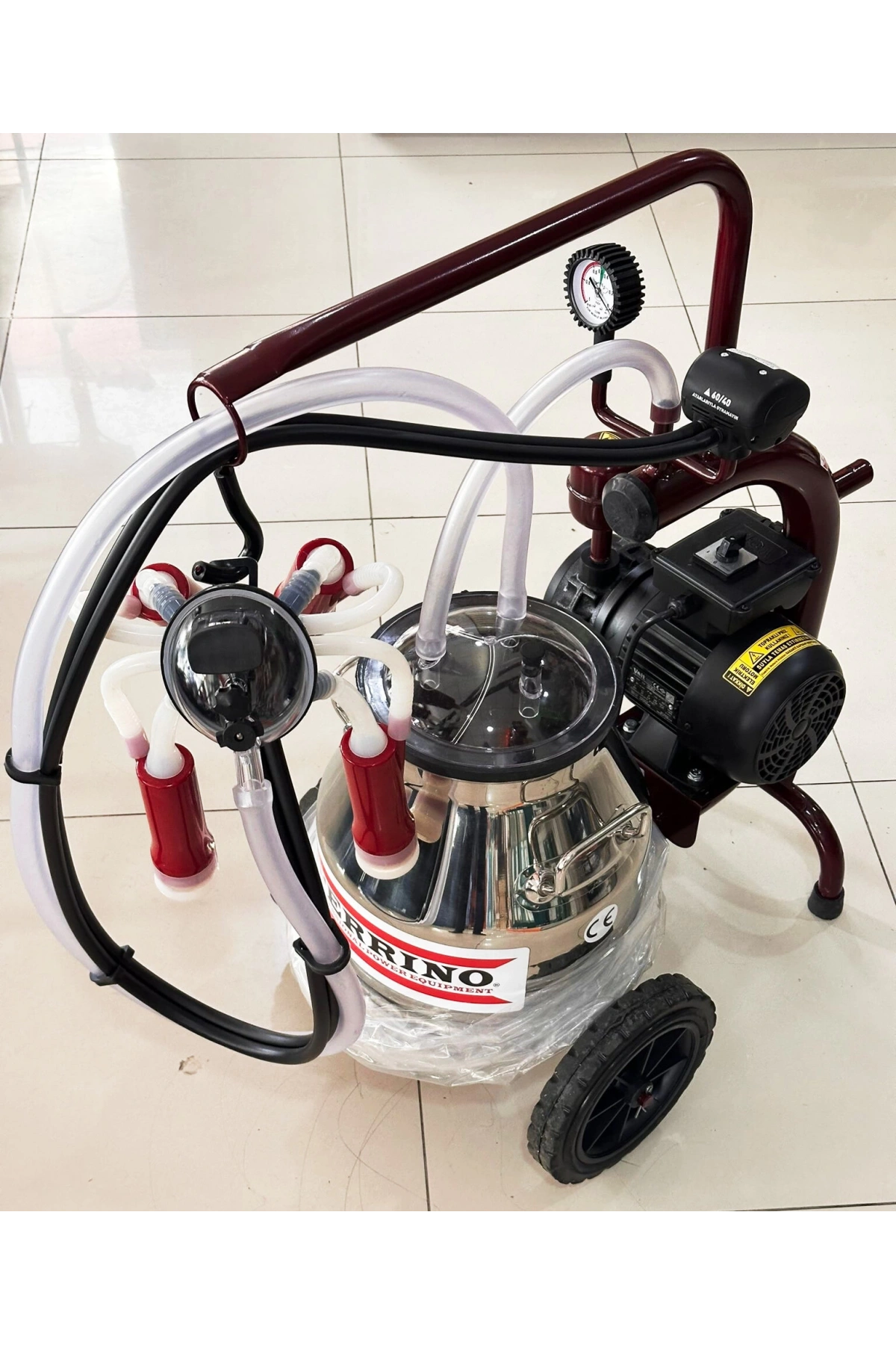 FERRİNO MİNİ C20 MODELİ KURU TEK SAĞIM PASLANMAZ GÜĞÜM SABİT