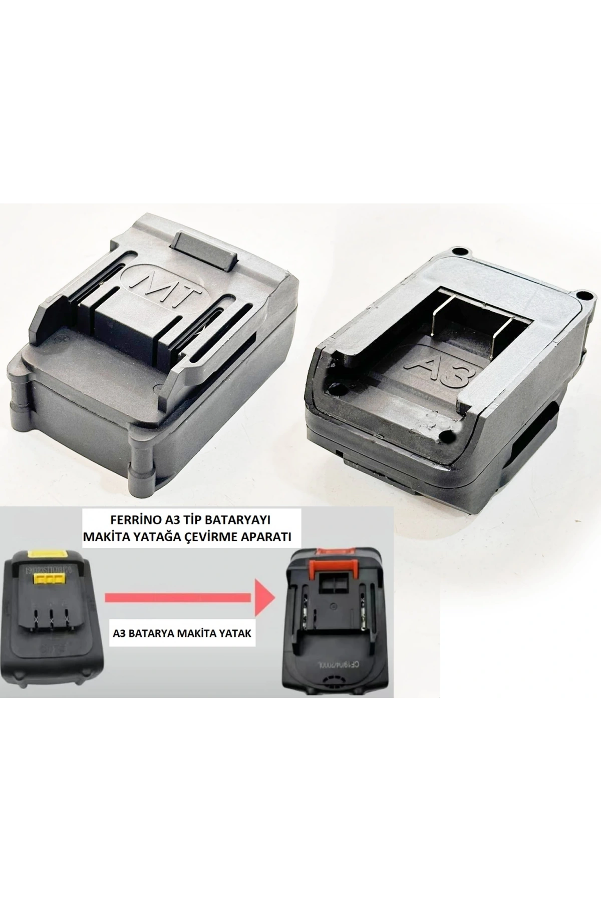 Ferrino Tip Bataryayı Makita Tip Bataryaya Çevirme Aparatı