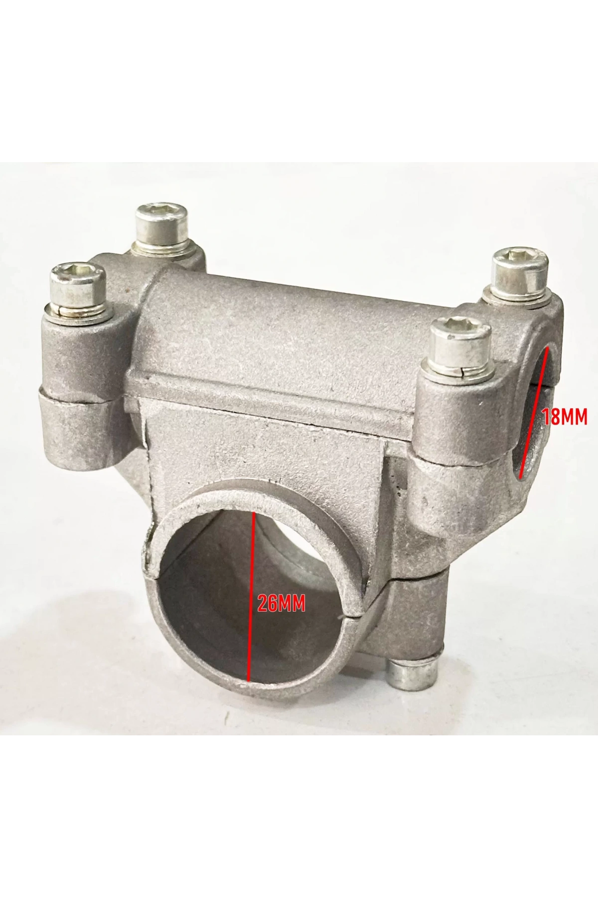 Ferrino Yan Tip Motorlu Tırpan Gidon Bağlantısı 26mm-18mm Palmera Solax PRC