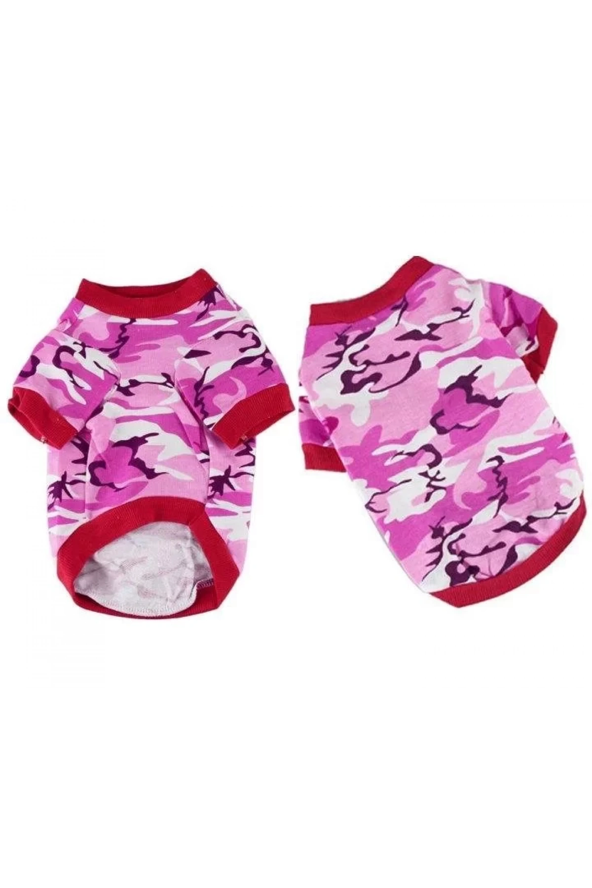 Kedi Köpek Elbisesi Kamuflaj Tshirth Giysi Kıyafet Hb1077