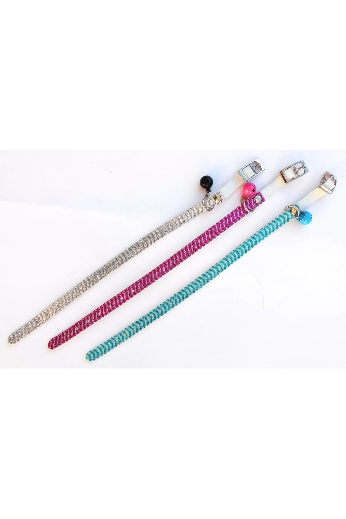 Kedi Simli Zilli Boyun Tasması Hrb-006