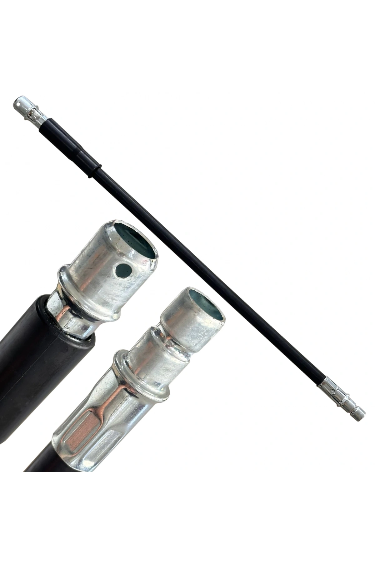 Knc 40 EUP Motorlu Tırpan Spiral Siyah Hortum Esnek Şaft Hortumu