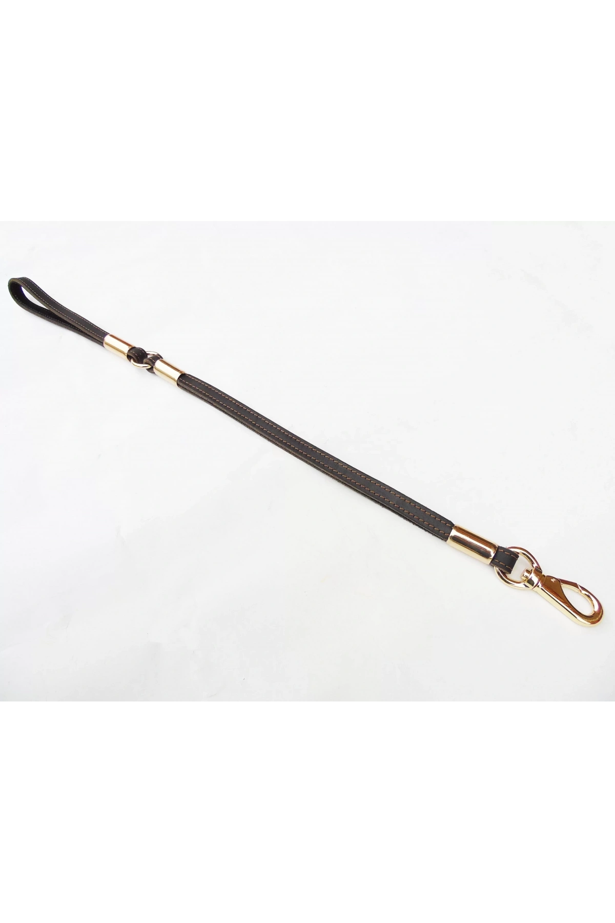 Köpek Kalın Deri Dikişli Uzatma Gezdirme Kayış Tasma 72Cm H069