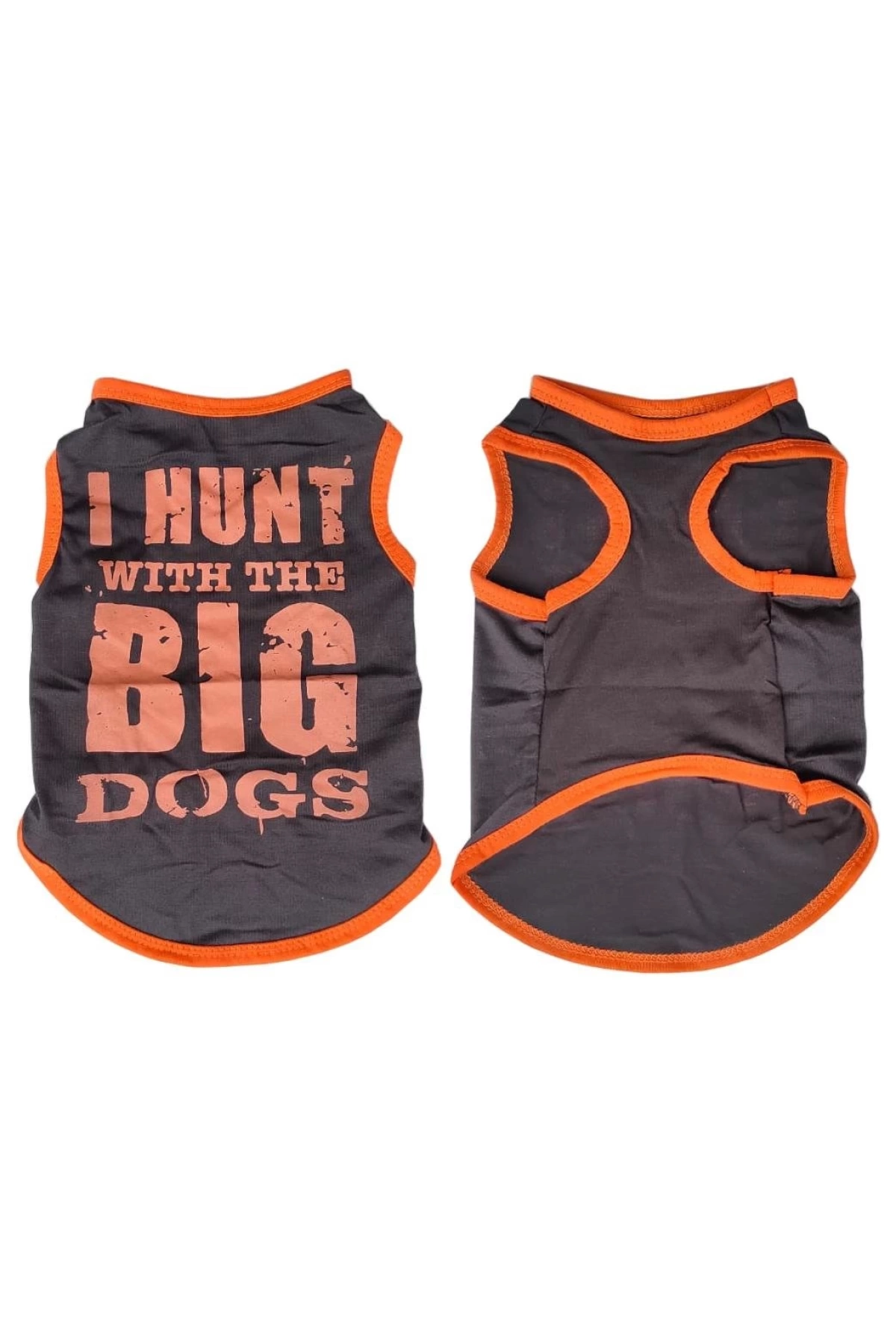 Köpek Kolsuz Atlet Tshirt Elbise Kıyafet Big Dogs HB1065