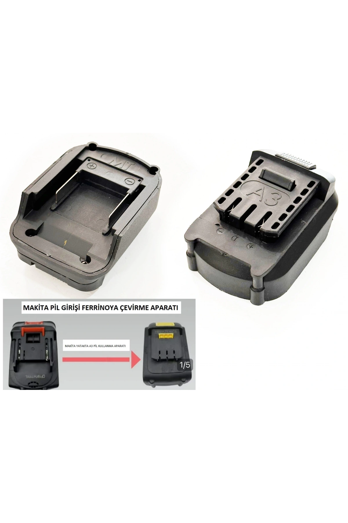Makita Pil Girişini Ferrino Pil Girişine Çevirme Aparatı