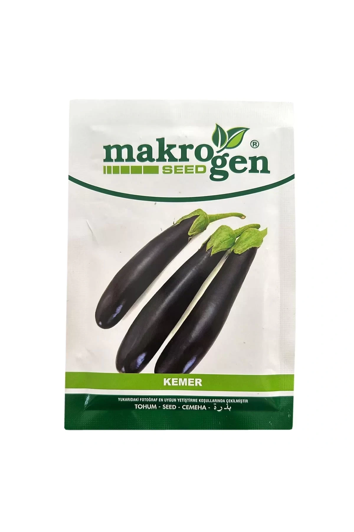 Makrogen Kemer Patlıcan Tohumu 25Gr Paket