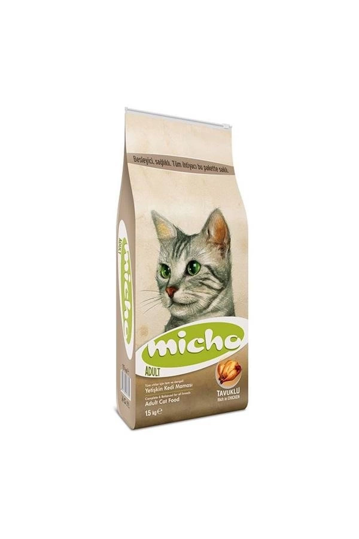 Micho Adult Cat Tavuklu Yetişkin Kedi Maması 1.5Kg