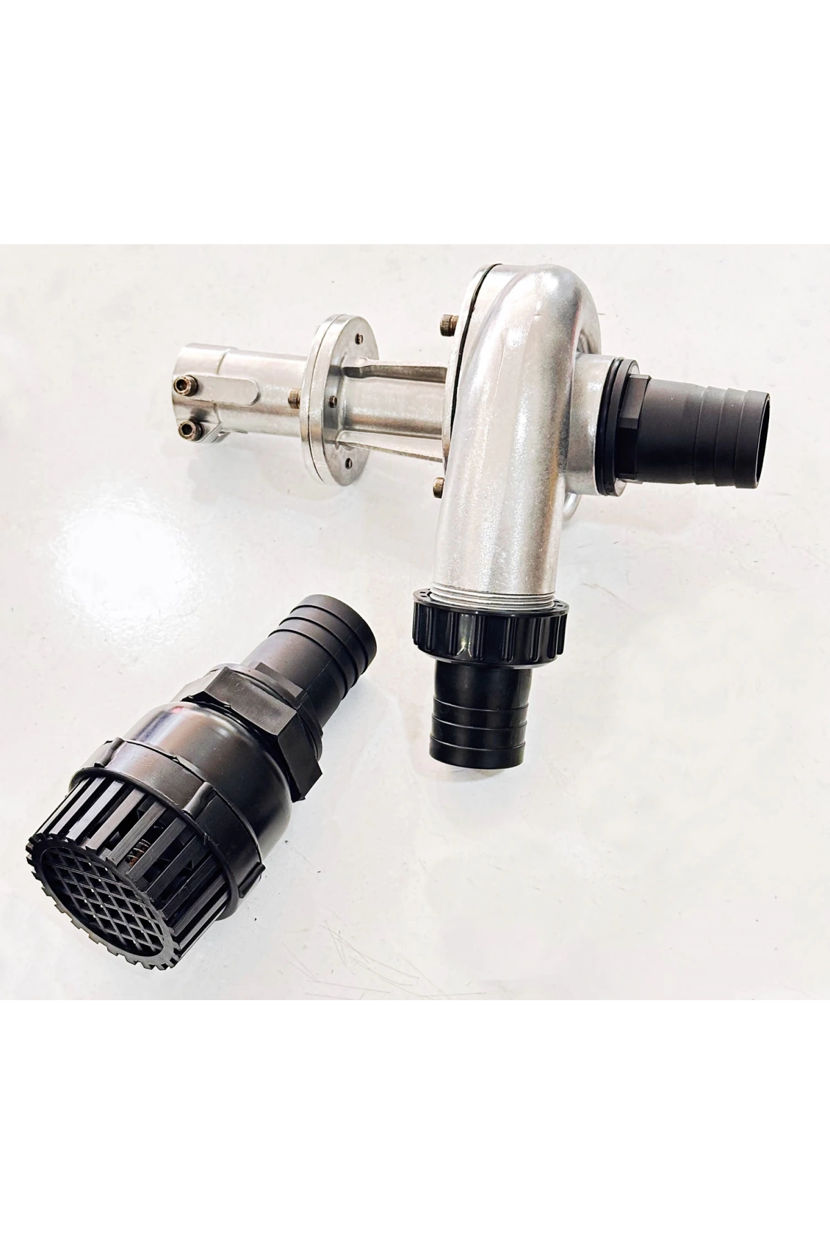 Motorlu Tırpan Uyumlu Su Pompası Aparatı 28mm 9 Diş Su Tahliye Pompası