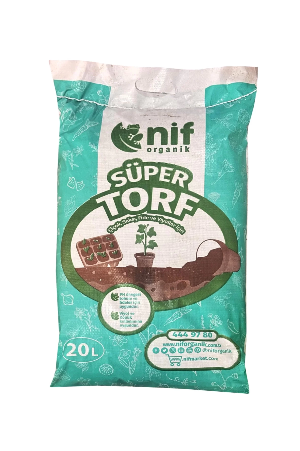 NİF SÜPER TORF 20 LT