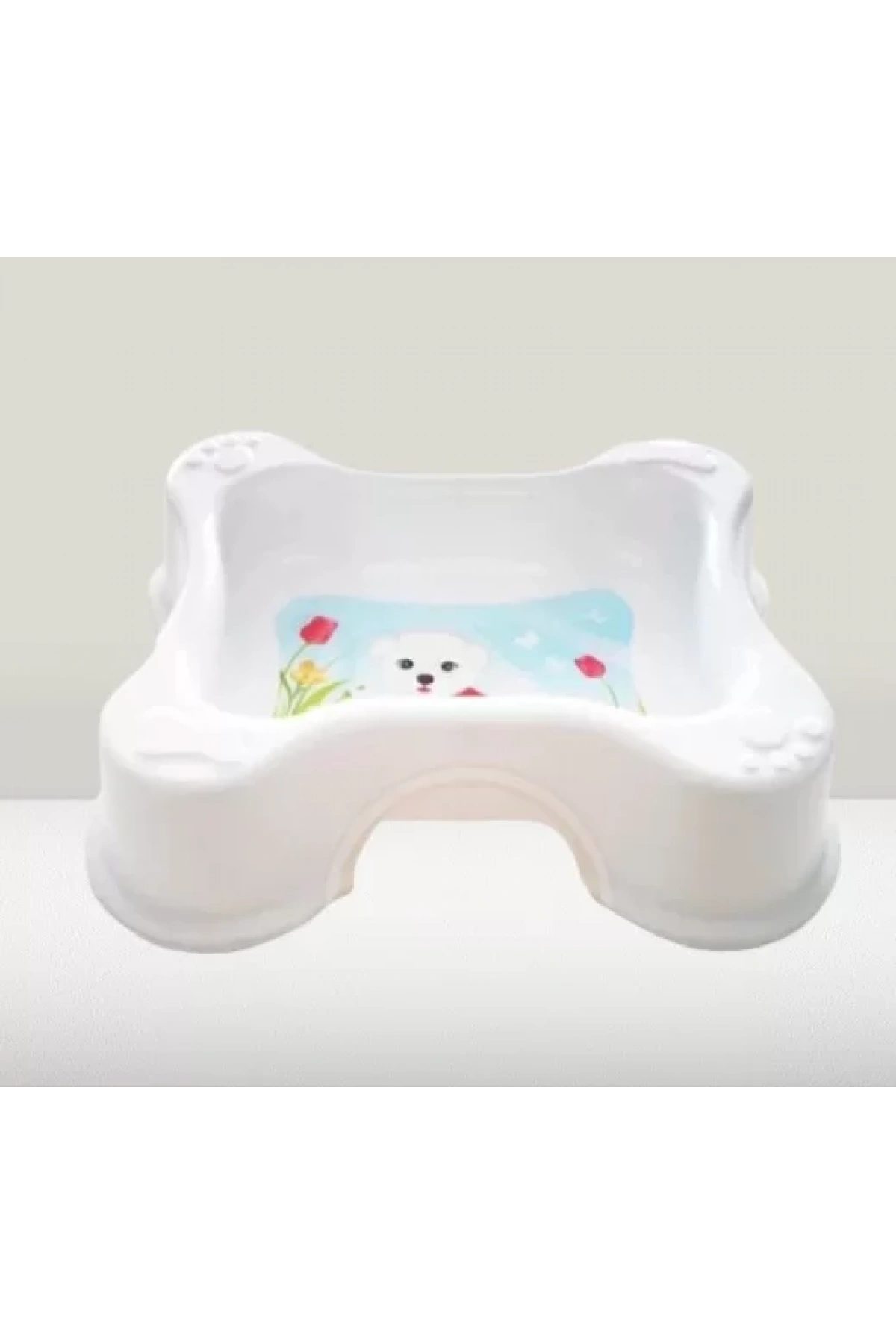 Pati Desenli Kedi Köpek Mama Su Kabı Hb1014