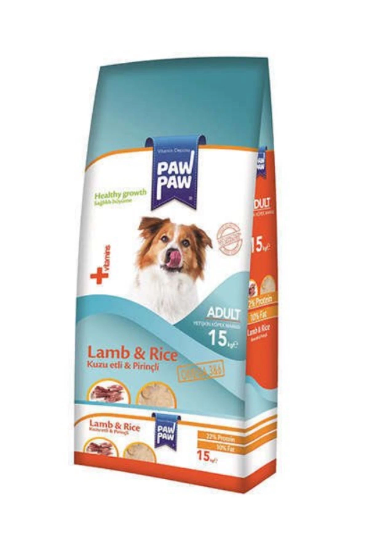 Paw Paw Pirinçli Kuzu Etli Yetişkin Köpek Maması 15 Kg