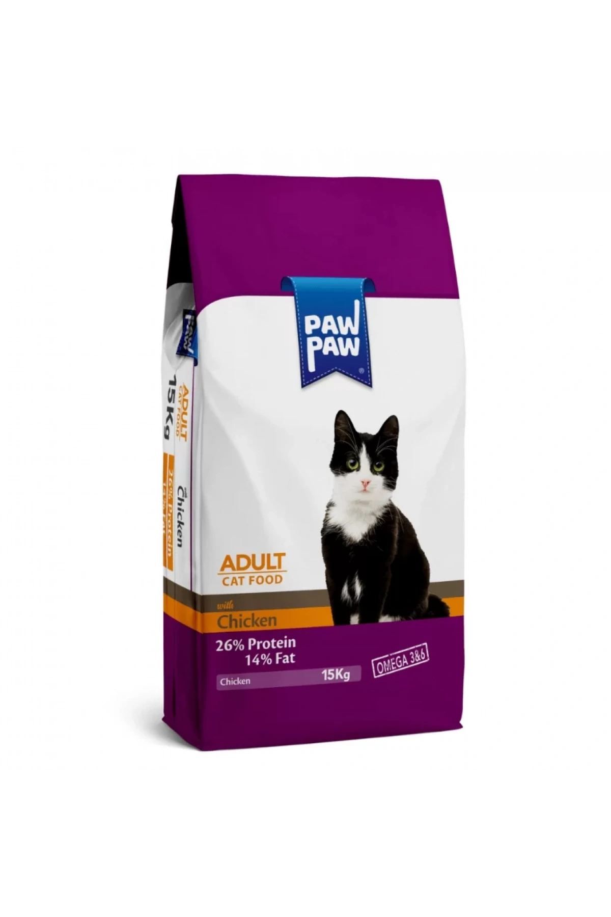 Paw Paw Tavuklu Yetişkin Kedi Maması 15 Kg