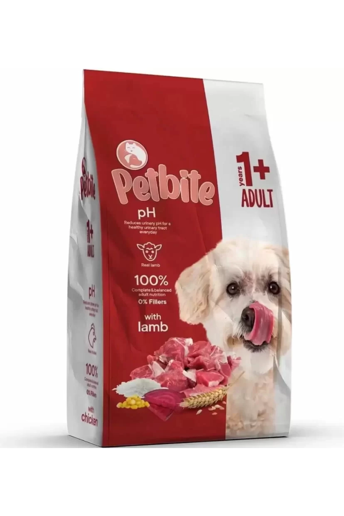 Petbite Yetişkin Kuzulu Köpek Maması 3 kg