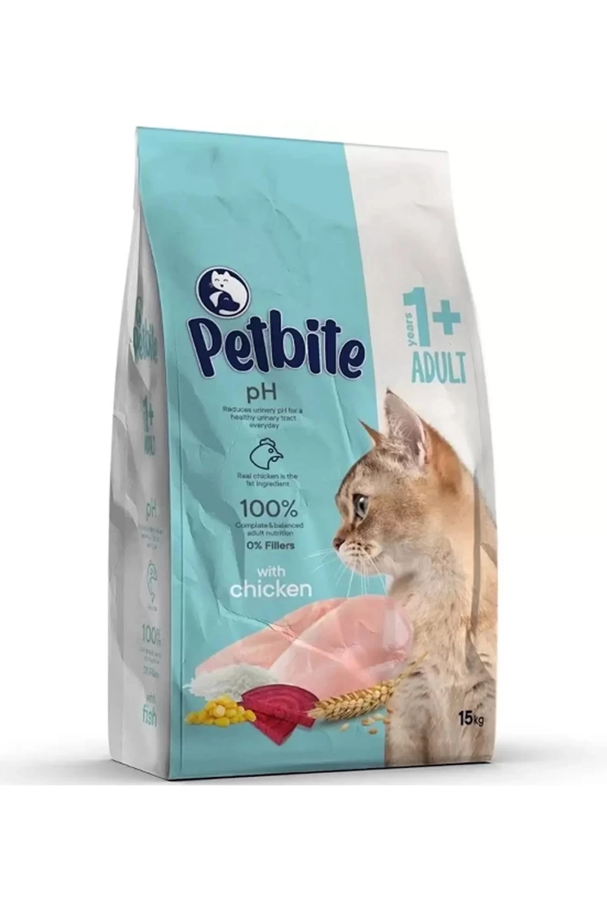 Petbite Yetişkin Tavuklu Kedi Maması 15 kg