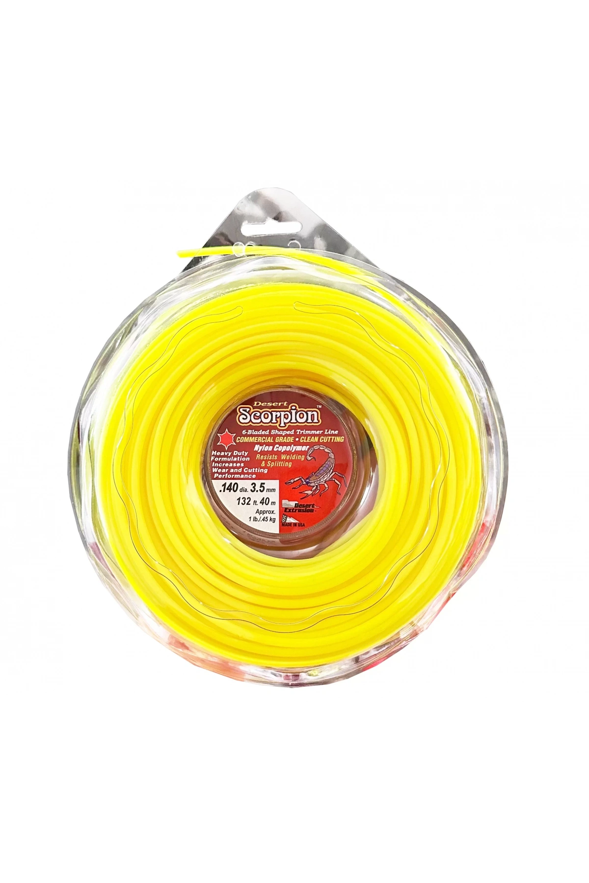 Scorpion Motorlu Tırpan Misinası 3.50Mm 40M 6 Köşe