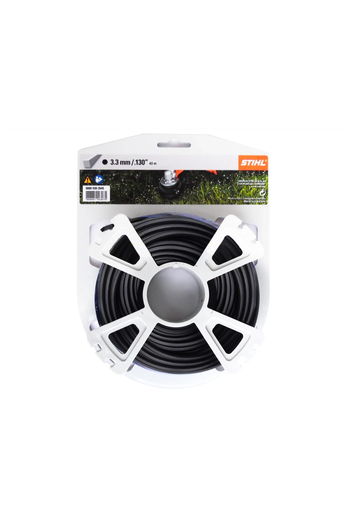 Stihl Motorlu Tırpan Misinası 3.30mm 38mt 4 Köşe