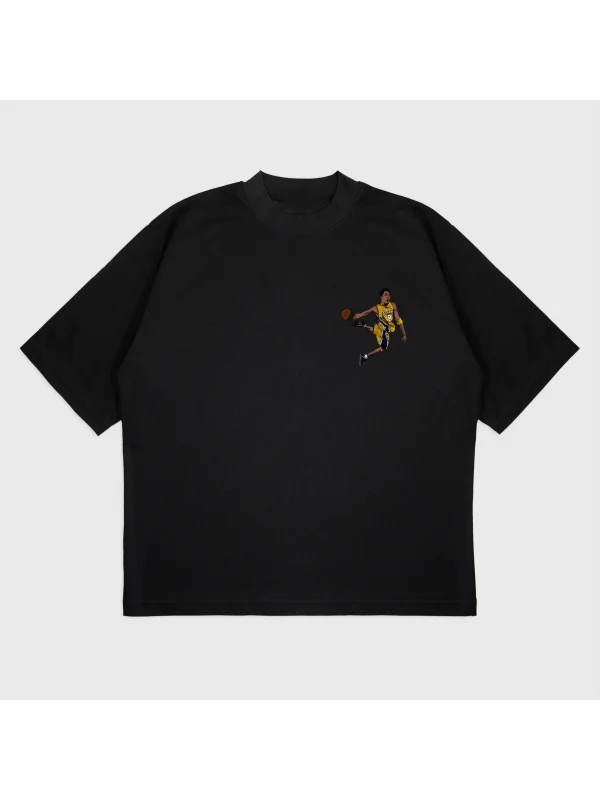 Oversize Kobe Bryant Baskılı T-Shırt