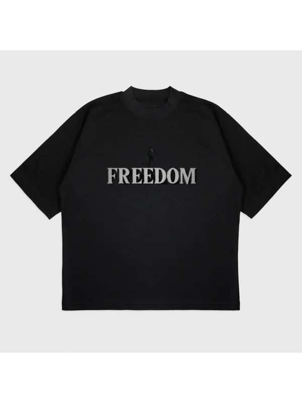 Oversize Freedom T-Shırt