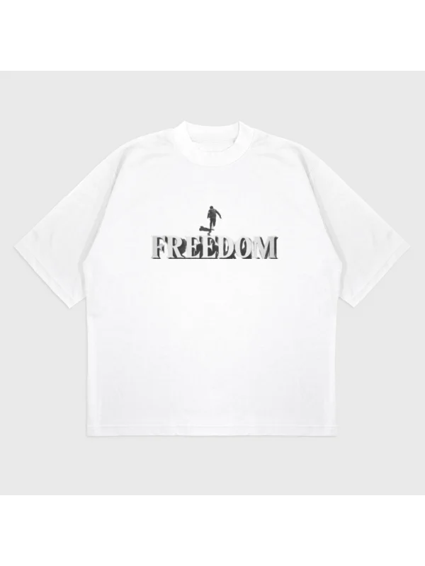 Oversize Freedom T-Shırt